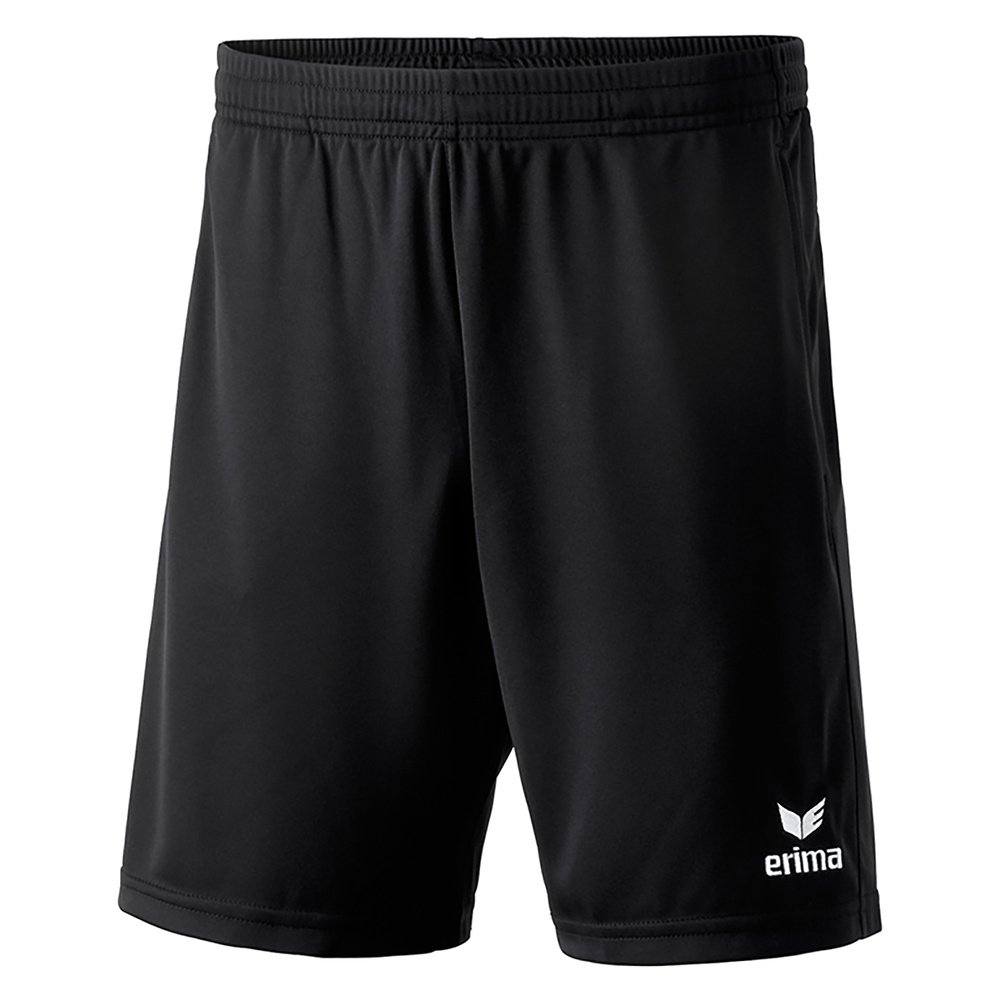 ERIMA SHORTS VALENCIA, BLACK (REFEREES). 