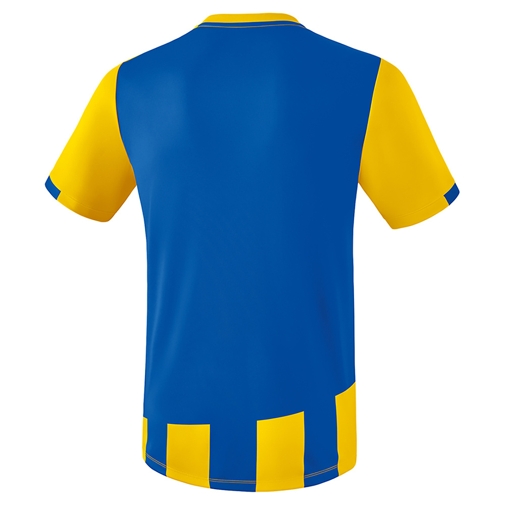 ERIMA SIENA 3.0 CAMISETA MANGA CORTA, AMARILLA-ROYAL NIÑO. 