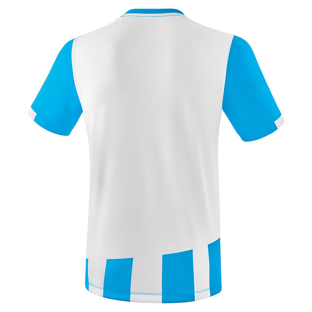 ERIMA SIENA 3.0 CAMISETA MANGA CORTA, CURACAO-BLANCA NIÑO. 