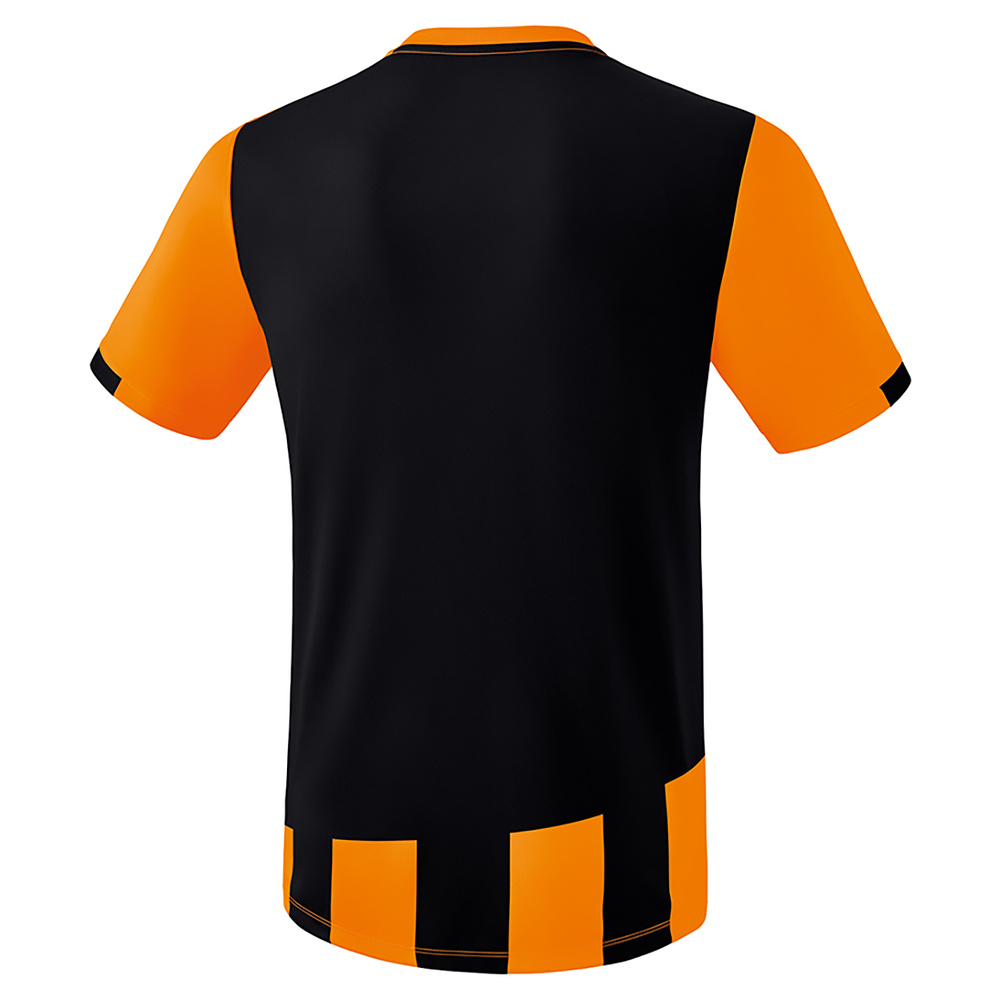 ERIMA SIENA 3.0 CAMISETA MANGA CORTA, NARANJA-NEGRA UNISEX. 