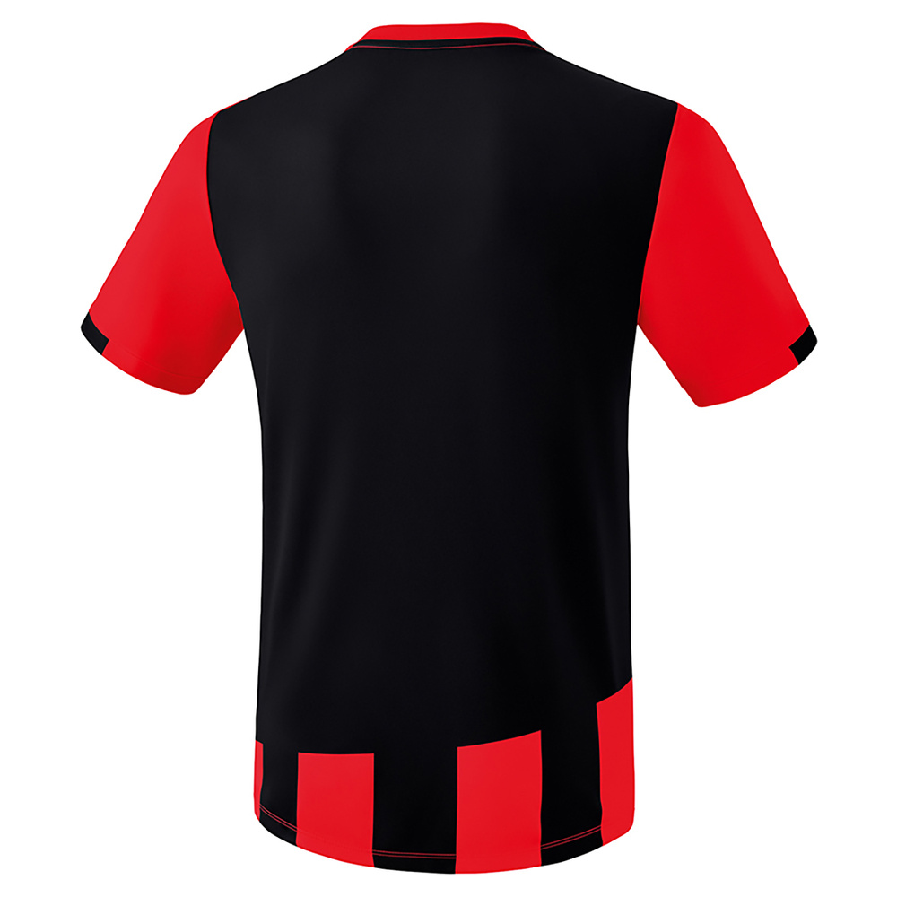 ERIMA SIENA 3.0 CAMISETA MANGA CORTA, ROJA-NEGRA NIÑO. 