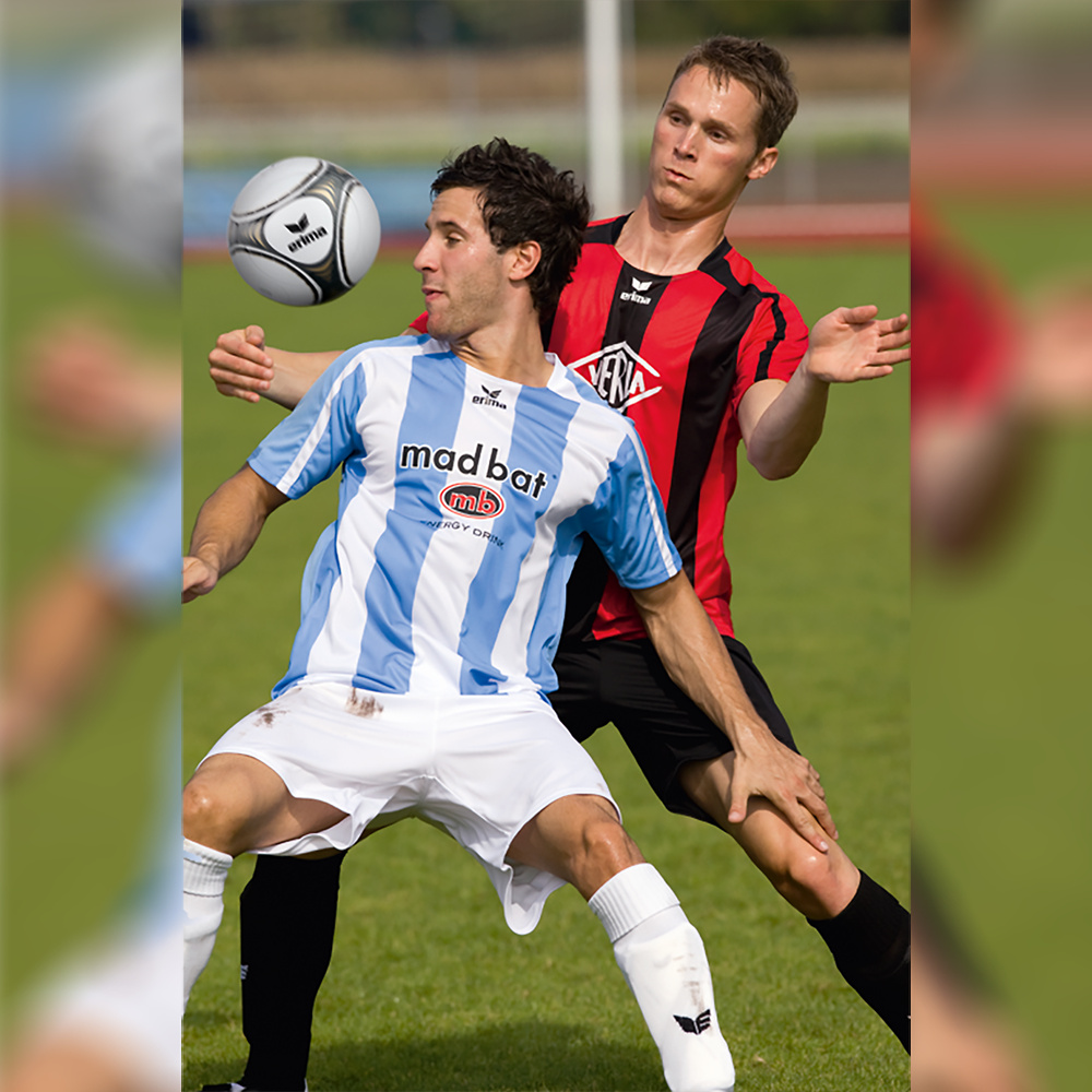 ERIMA SIENA 3.0 CAMISETA MANGA CORTA, ROJA-NEGRA NIÑO. 