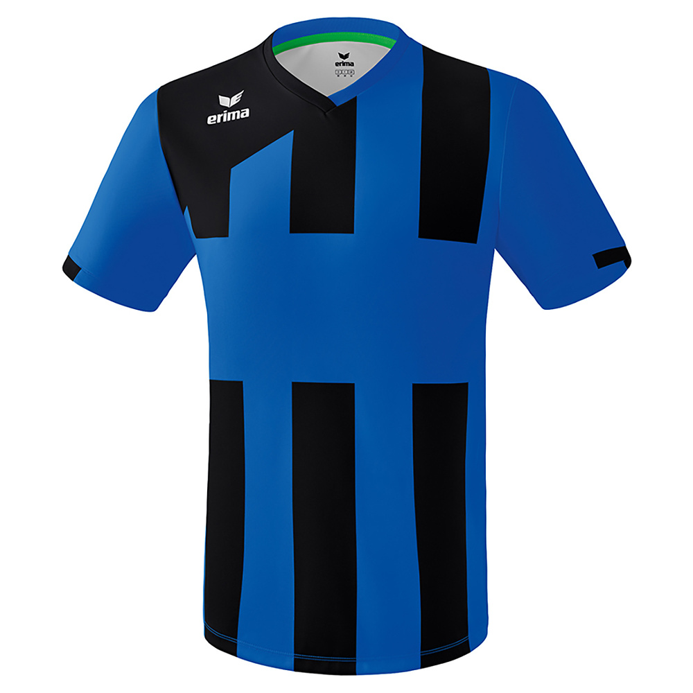 ERIMA SIENA 3.0 CAMISETA MANGA CORTA, ROYAL-NEGRA NIÑO. 