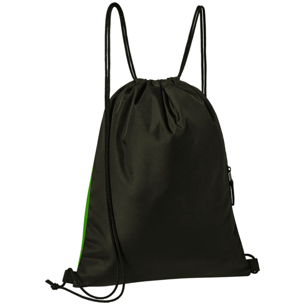 ERIMA SIX WINGS GYM BAG, EMERALD-BLACK. 