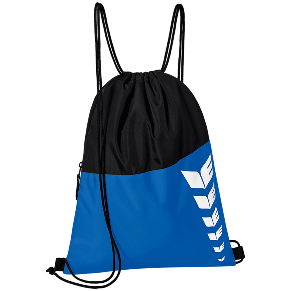 ERIMA SIX WINGS GYM BAG, NEW ROYAL-BLACK. 