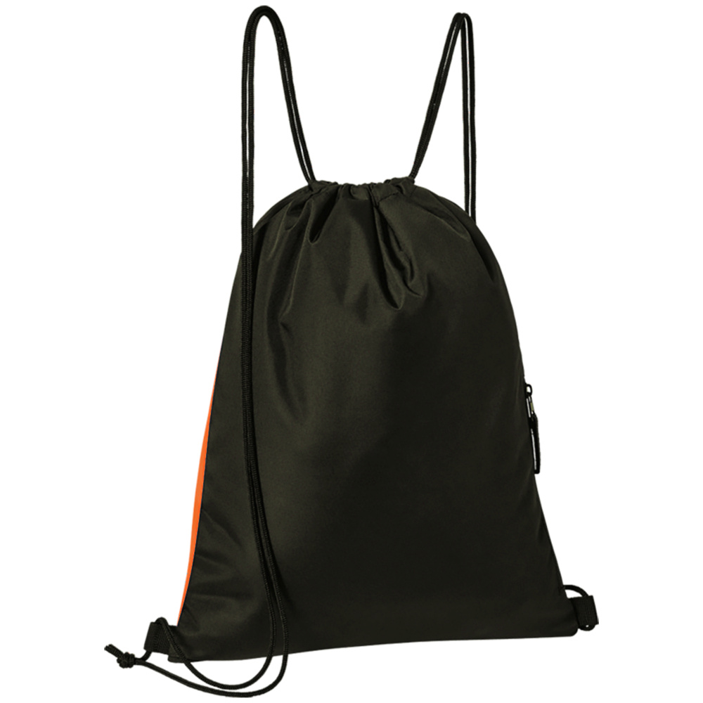 ERIMA SIX WINGS GYM BAG, ORANGE-BLACK. 