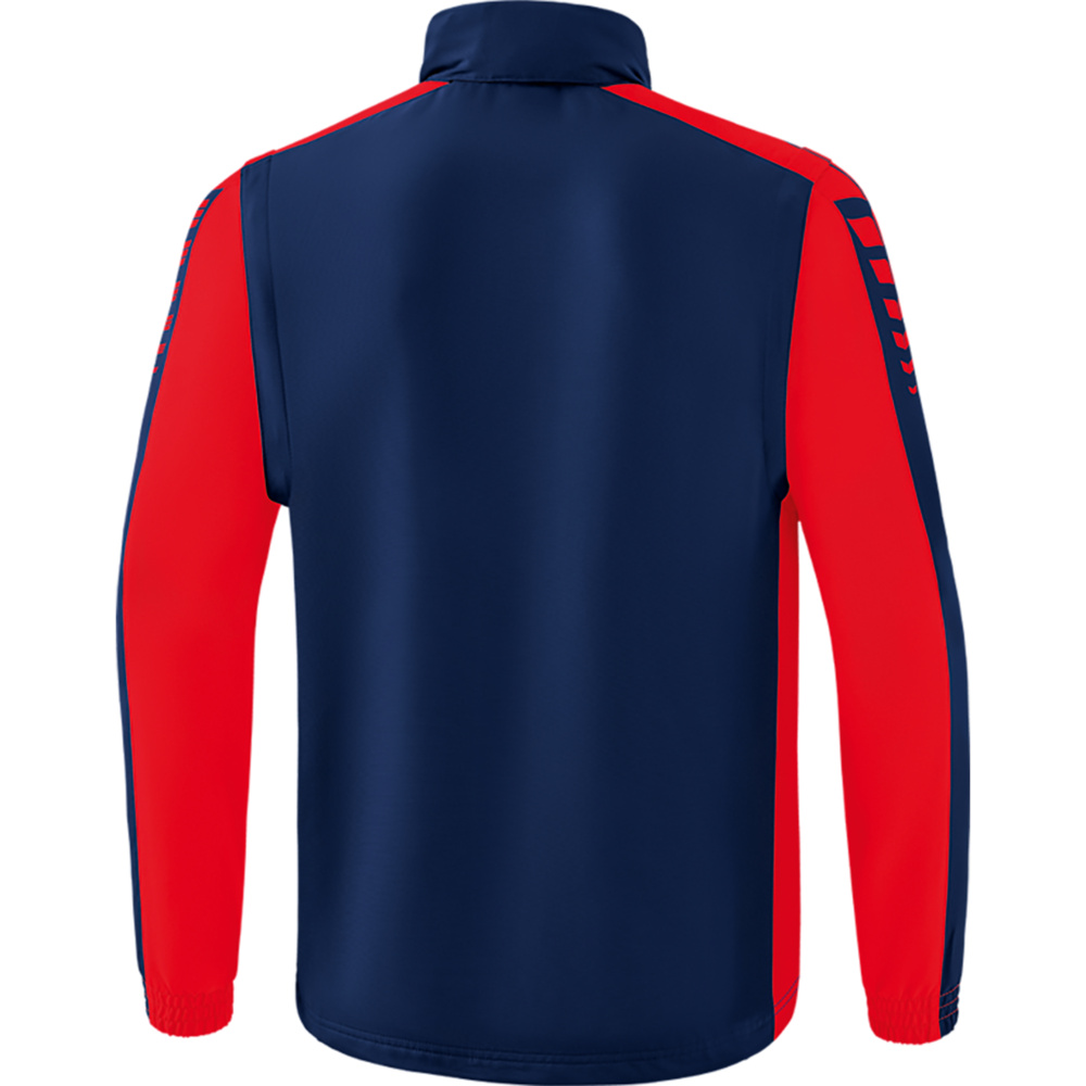 ERIMA SIX WINGS JACKET WITH DETACHABLE SLEEVES, NEW NAVY-RED MEN. 