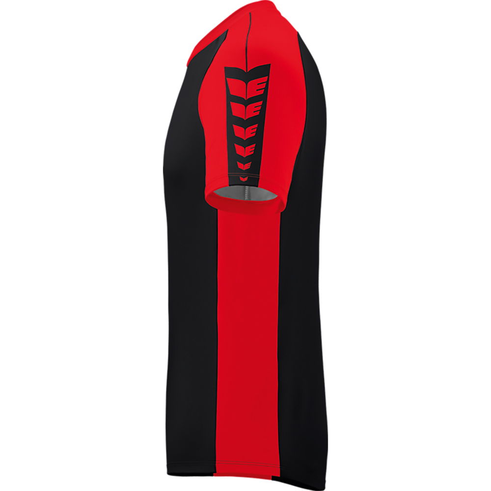 ERIMA SIX WINGS JERSEY SHORT SLEEVE, BLACK-RED MEN. 