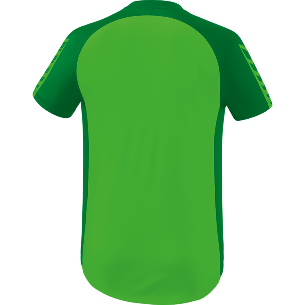 ERIMA SIX WINGS JERSEY SHORT SLEEVE, GREEN-EMERALD KIDS. 