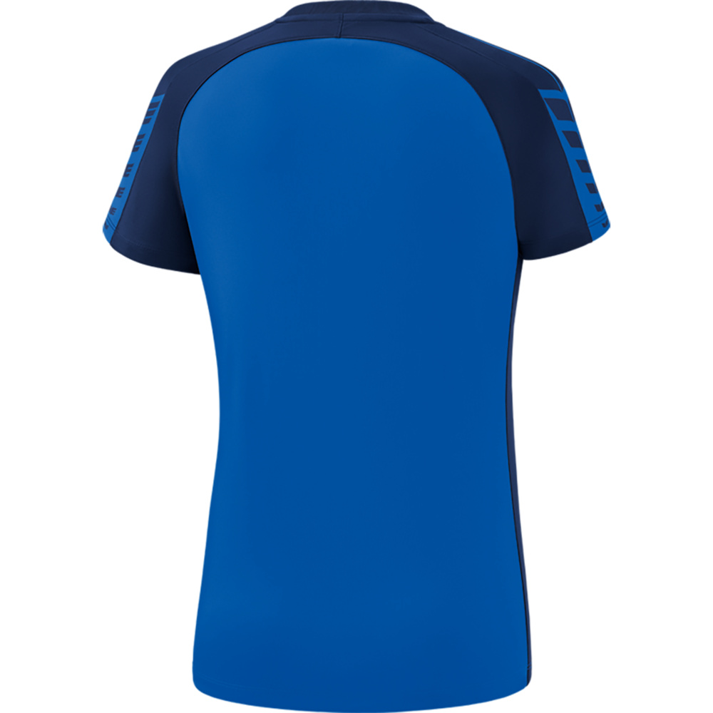 ERIMA SIX WINGS JERSEY SHORT SLEEVE, NEW ROYAL-NEW NAVY WOMEN. 