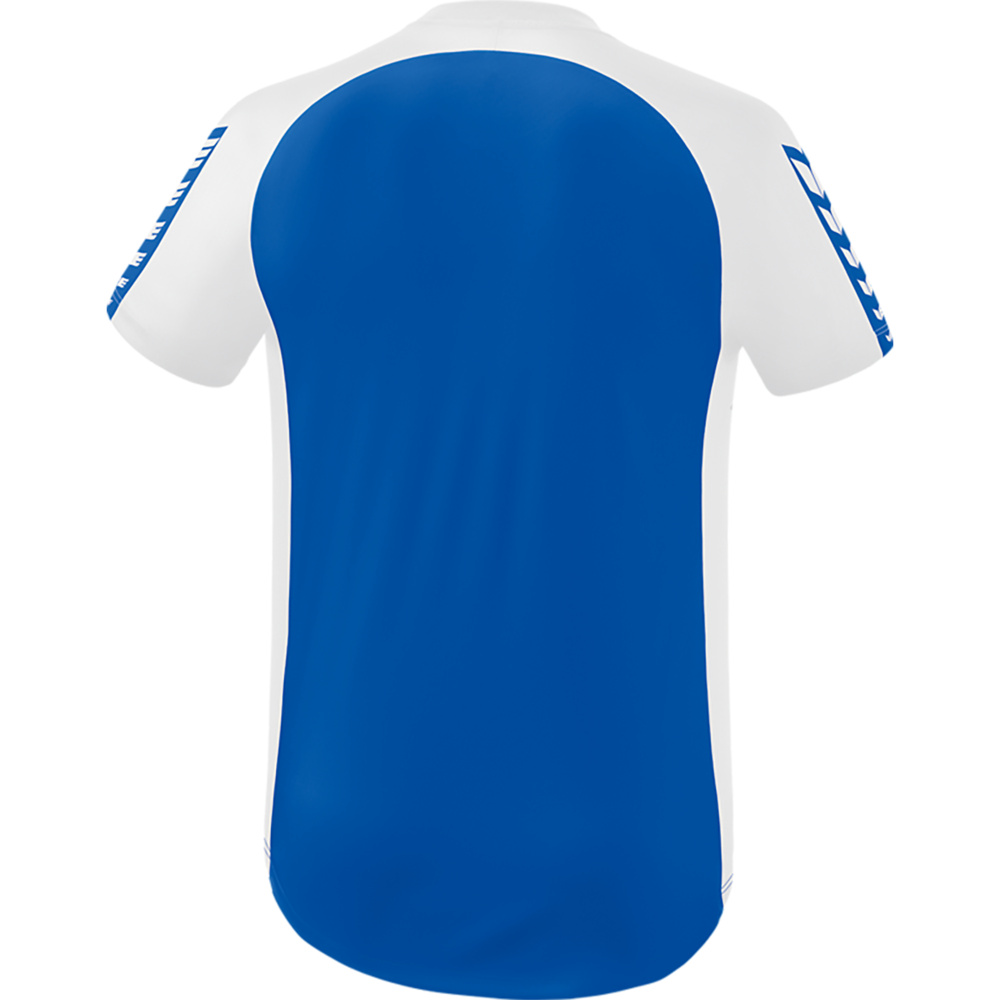 ERIMA SIX WINGS JERSEY SHORT SLEEVE, NEW ROYAL-WHITE KIDS. 