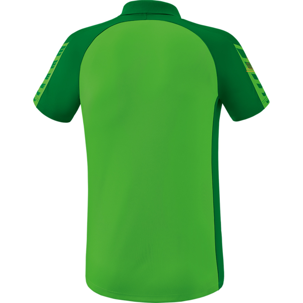 ERIMA SIX WINGS POLO-SHIRT, GREEN-EMERALD MEN. 