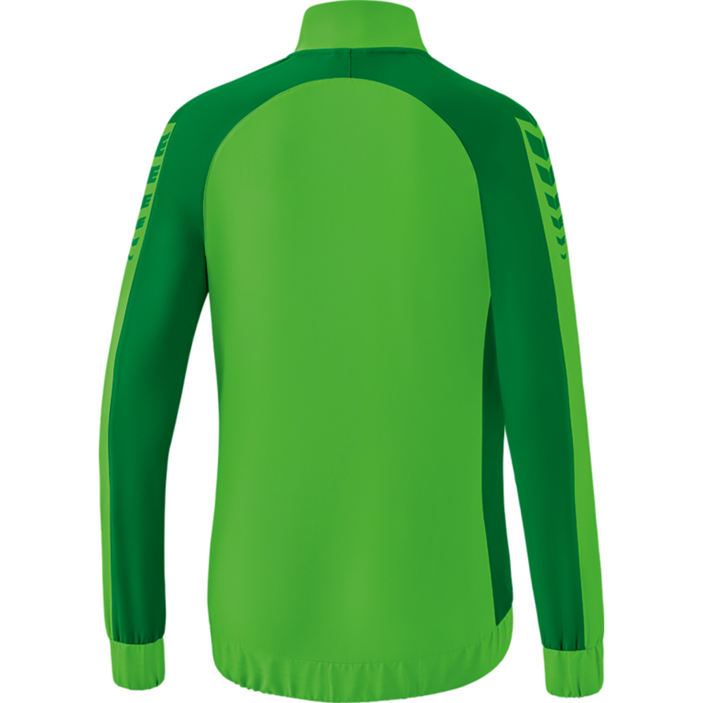 ERIMA SIX WINGS PRESENTATION JACKET, GREEN-EMERALD WOMEN. 