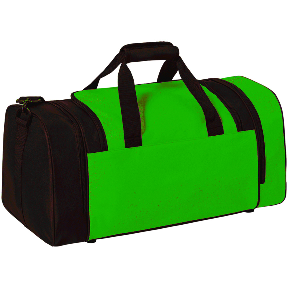 ERIMA SIX WINGS SPORTS BAG, GREEN-BLACK. 