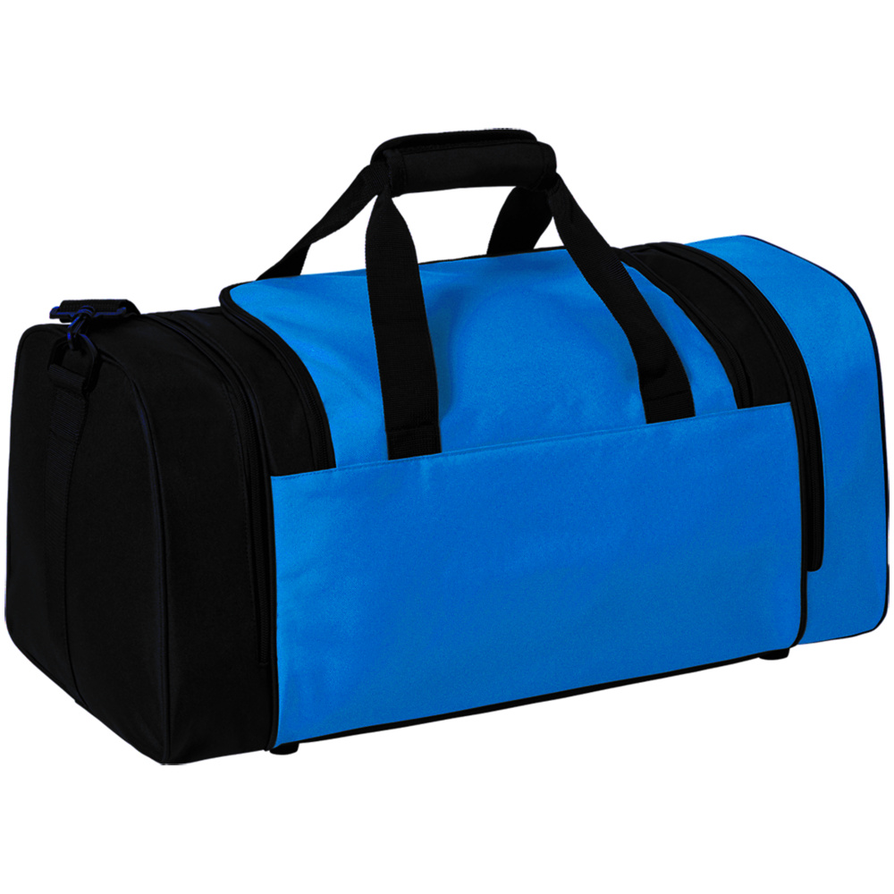 ERIMA SIX WINGS SPORTS BAG, NEW ROYAL-BLACK. 