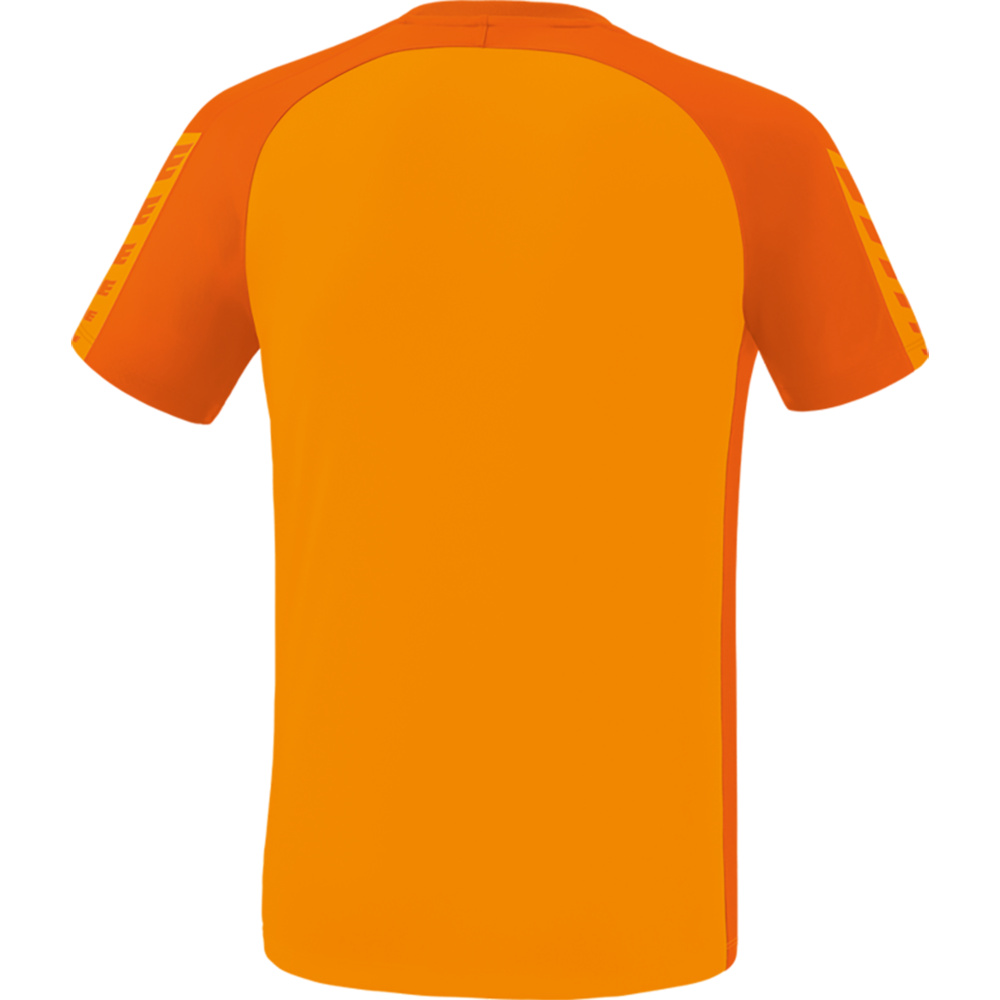 ERIMA SIX WINGS T-SHIRT SHORT SLEEVE, NEW ORANGE-ORANGE MEN. 