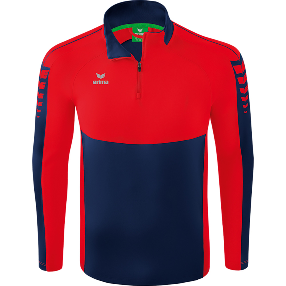 ERIMA SIX WINGS TRAINING TOP, NEW-NAVY-RED KIDS. 