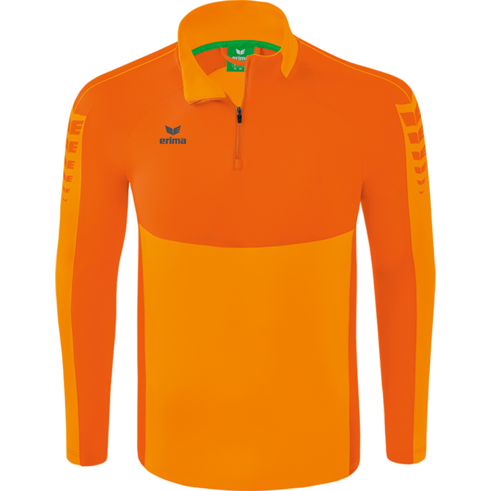 ERIMA SIX WINGS TRAINING TOP, NEW ORANGE-ORANGE MEN. 