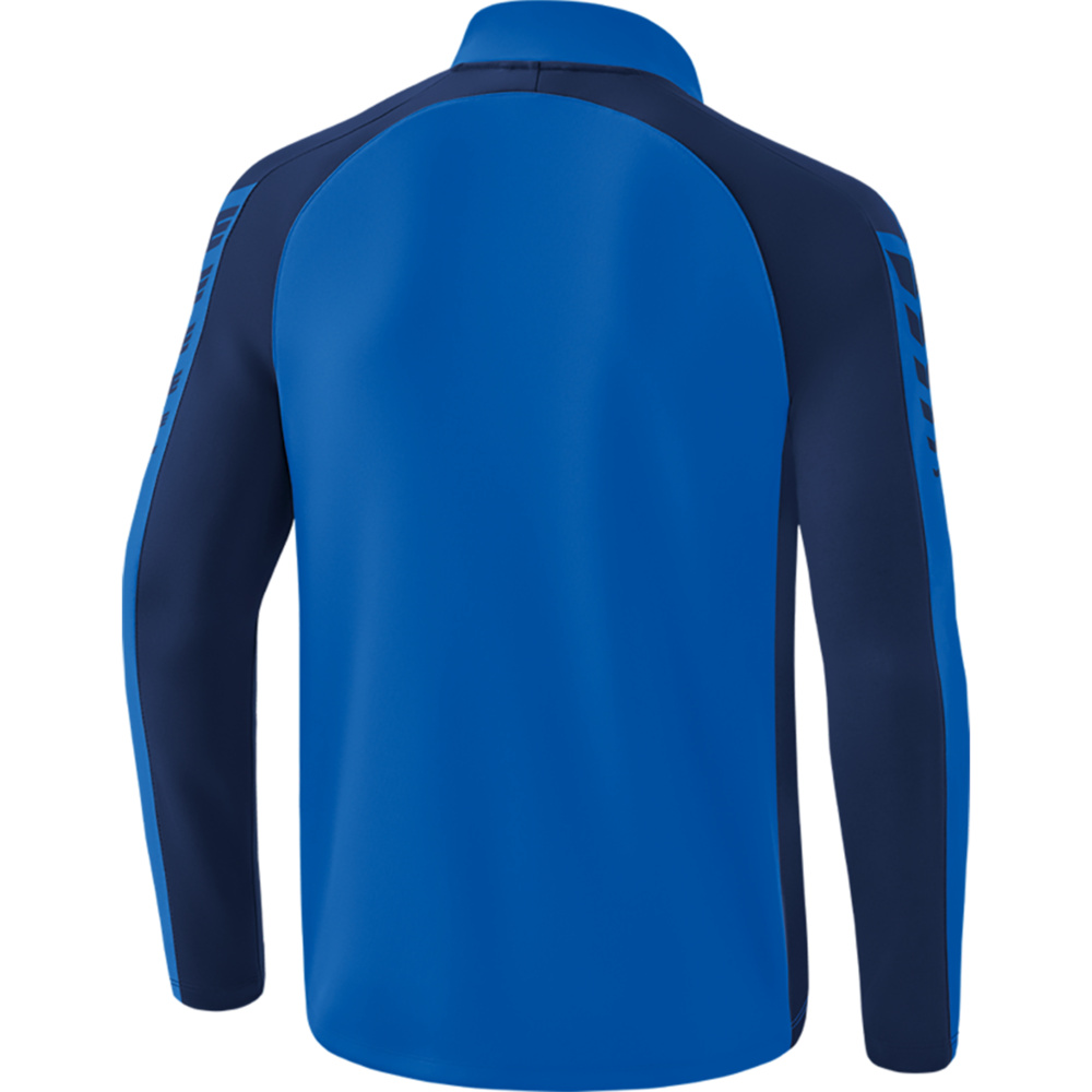 ERIMA SIX WINGS TRAINING TOP, NEW ROYAL-NEW NAVY KIDS. 