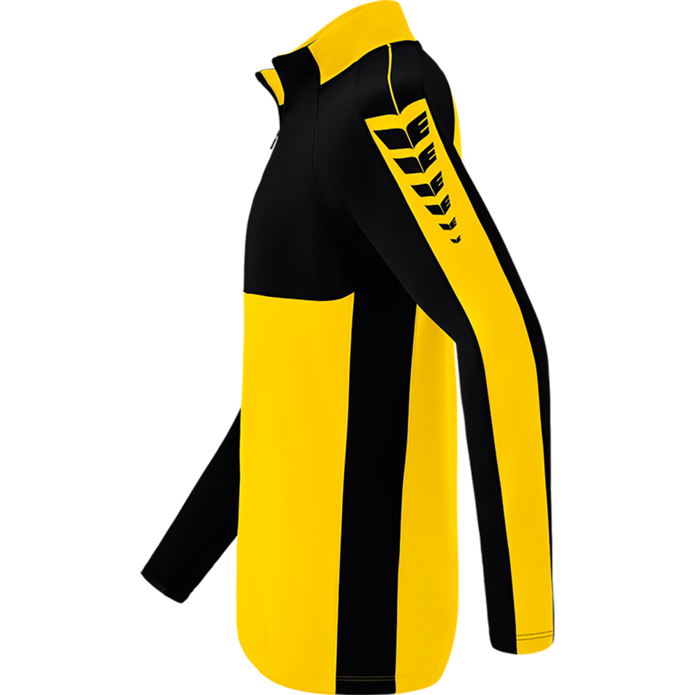 ERIMA SIX WINGS TRAINING TOP, YELLOW-BLACK KIDS. 