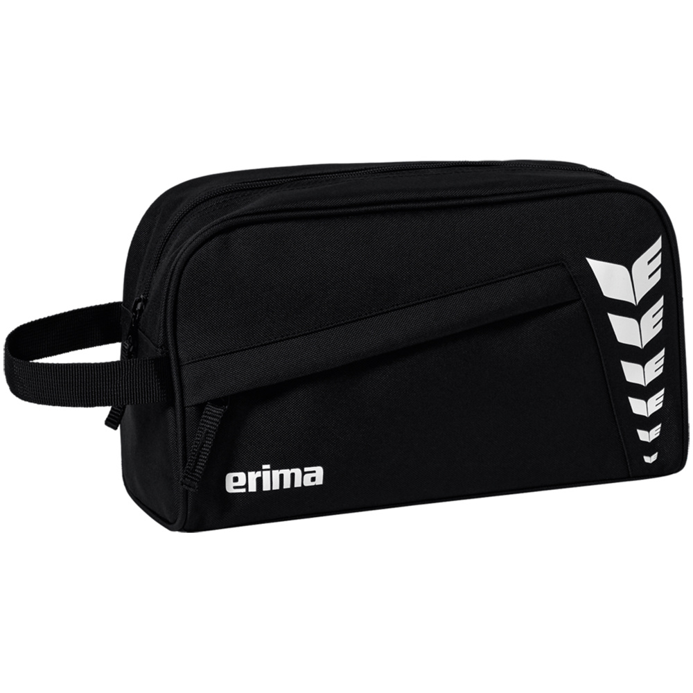 ERIMA SIX WINGS WASH BAG, BLACK. 