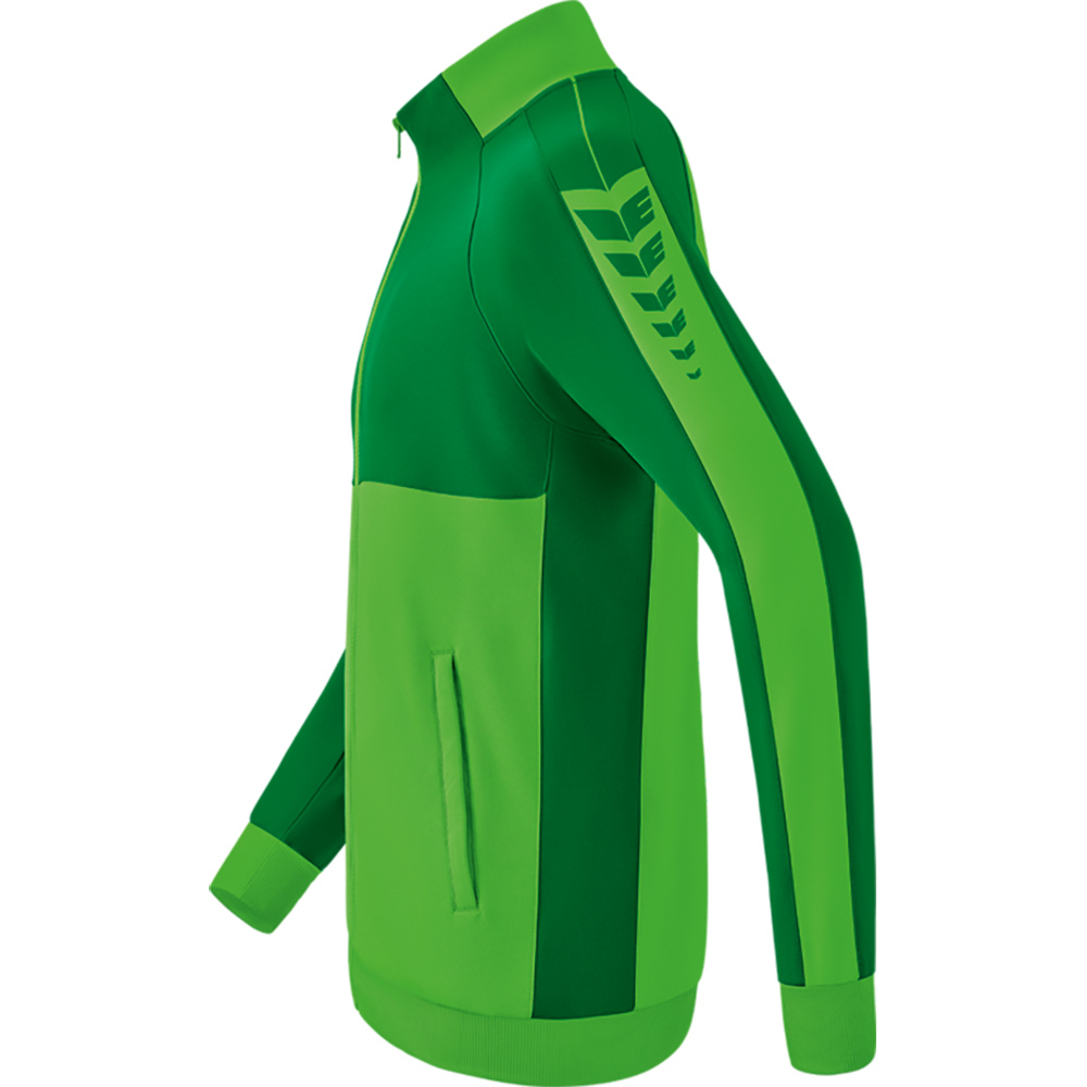 ERIMA SIX WINGS WORKER JACKET, GREEN-EMERALD KIDS. 