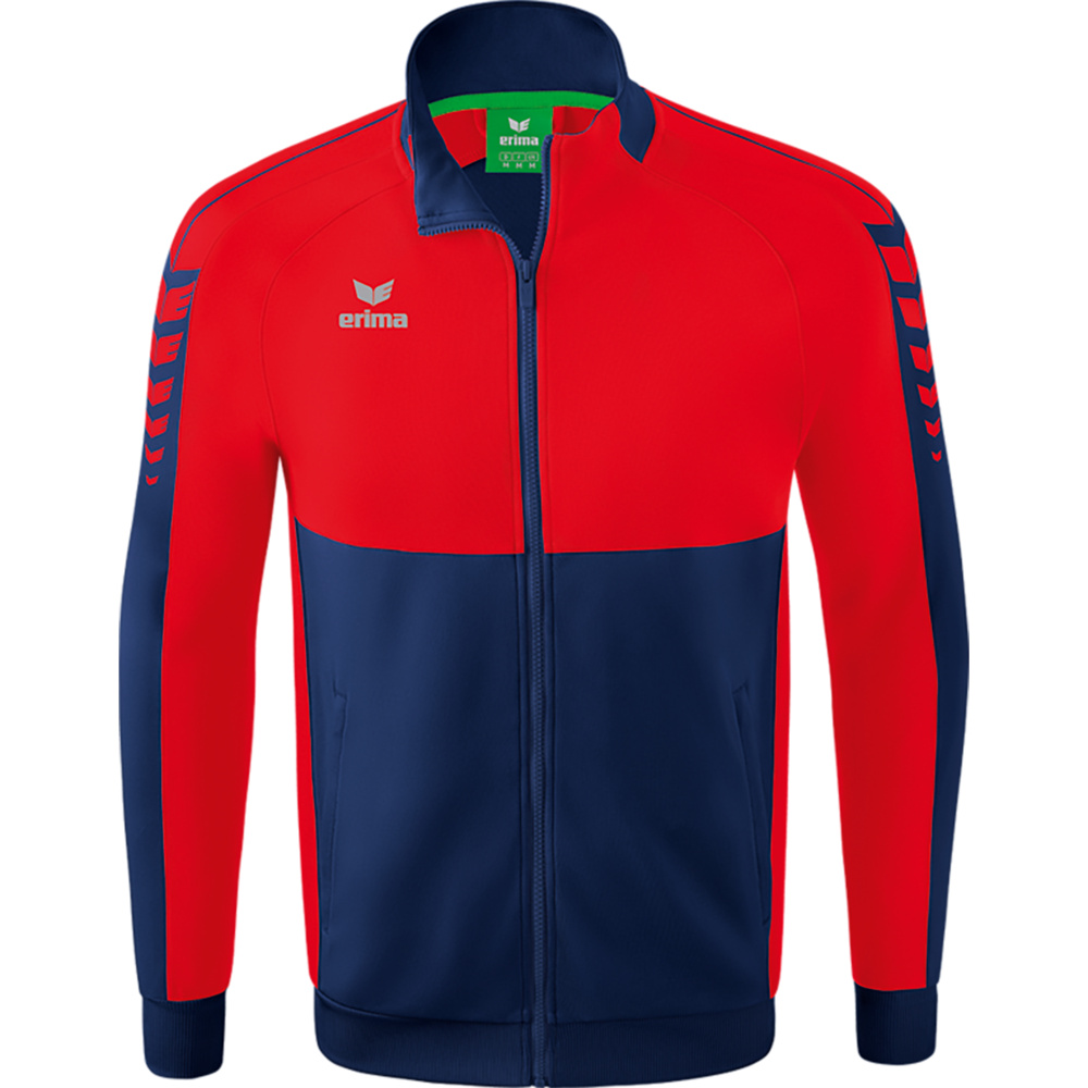 ERIMA SIX WINGS WORKER JACKET, NEW NAVY-RED KIDS. 