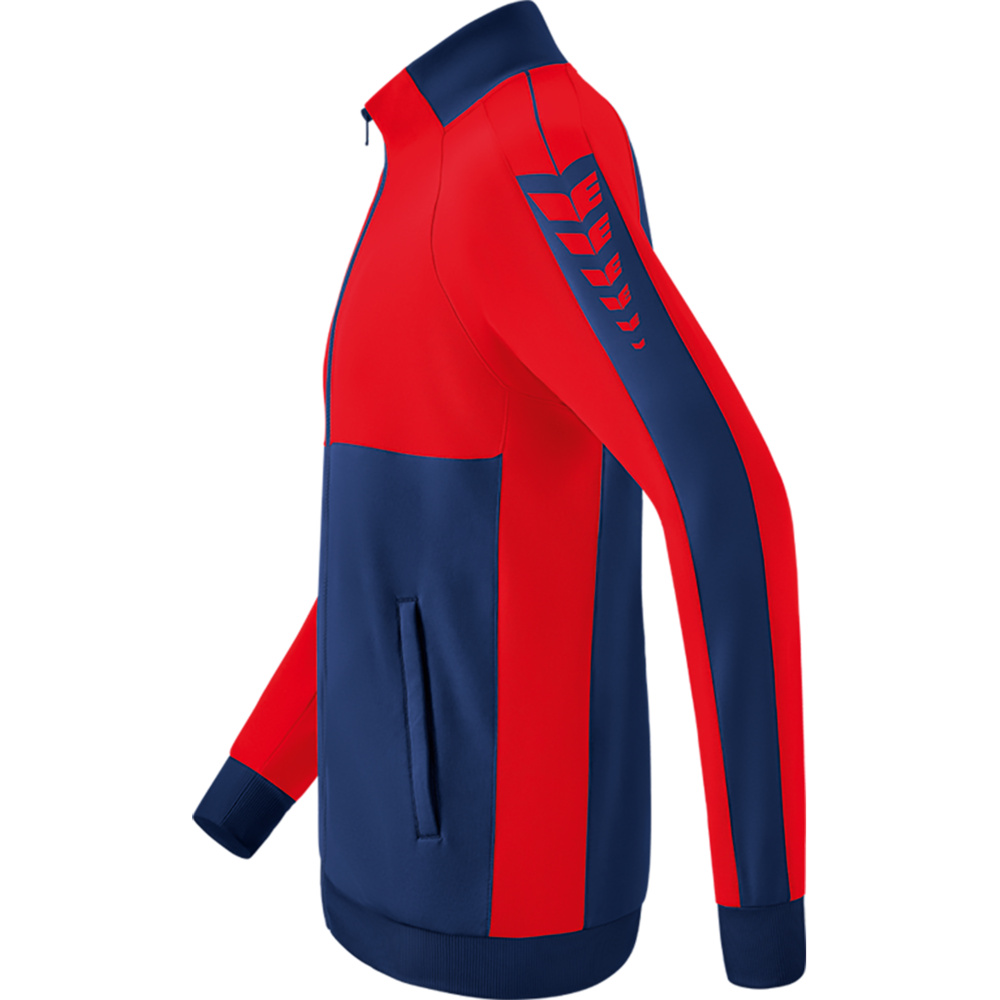 ERIMA SIX WINGS WORKER JACKET, NEW NAVY-RED KIDS. 