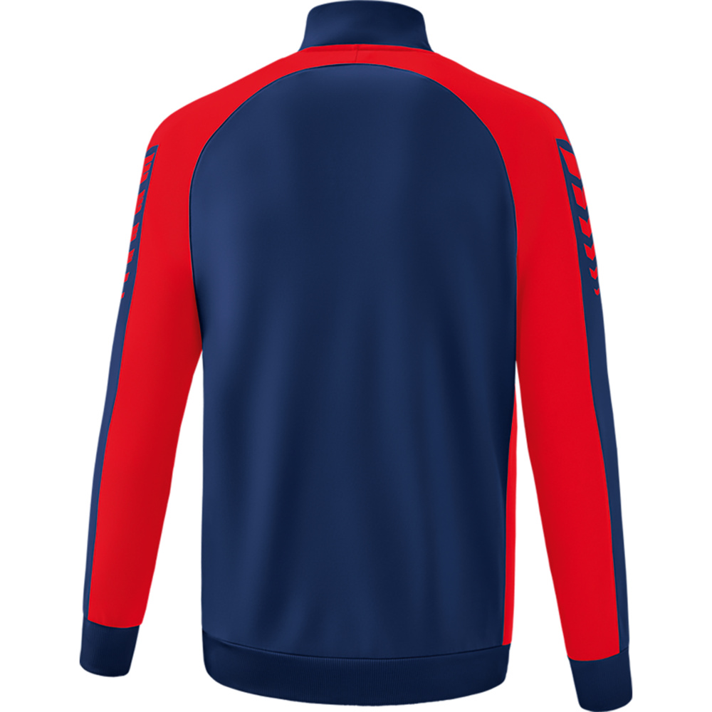 ERIMA SIX WINGS WORKER JACKET, NEW NAVY-RED KIDS. 