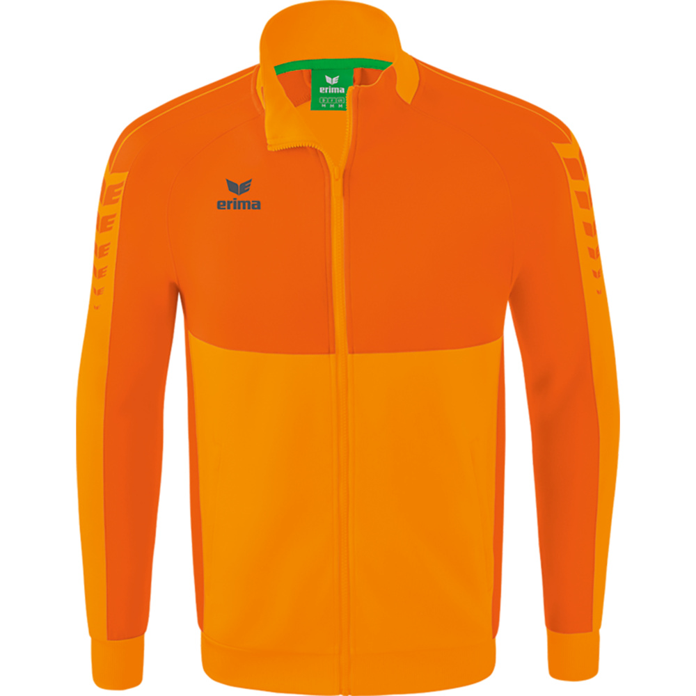 ERIMA SIX WINGS WORKER JACKET, NEW ORANGE-ORANGE KIDS. 