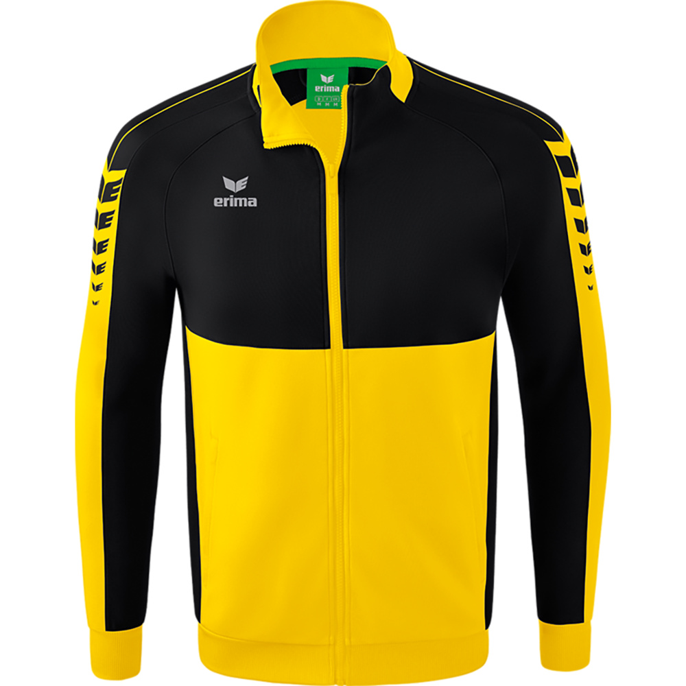 ERIMA SIX WINGS WORKER JACKET, YELLOW-BLACK KIDS. 