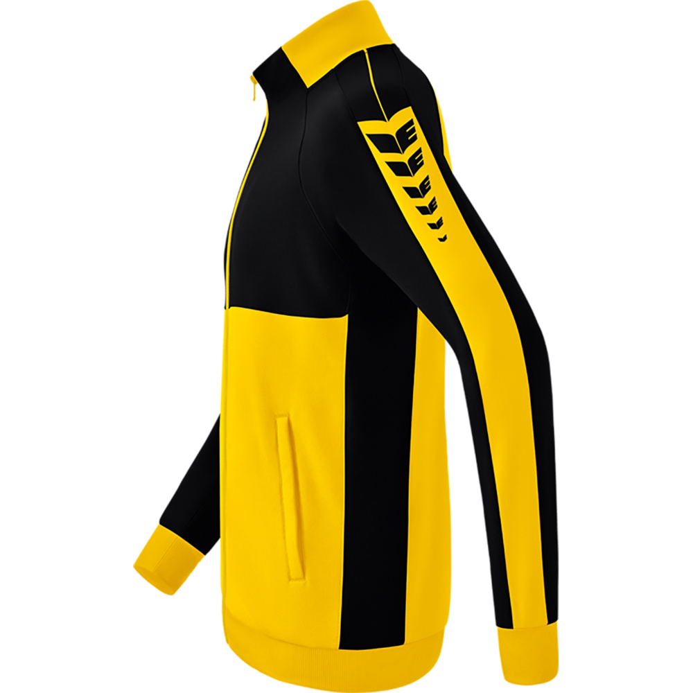 ERIMA SIX WINGS WORKER JACKET, YELLOW-BLACK KIDS. 