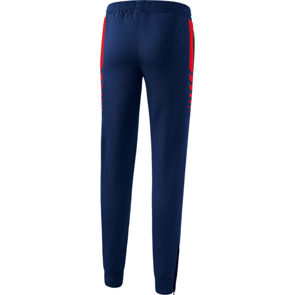 ERIMA SIX WINGS WORKER PANTS, NEW NAVY-RED WOMEN. 