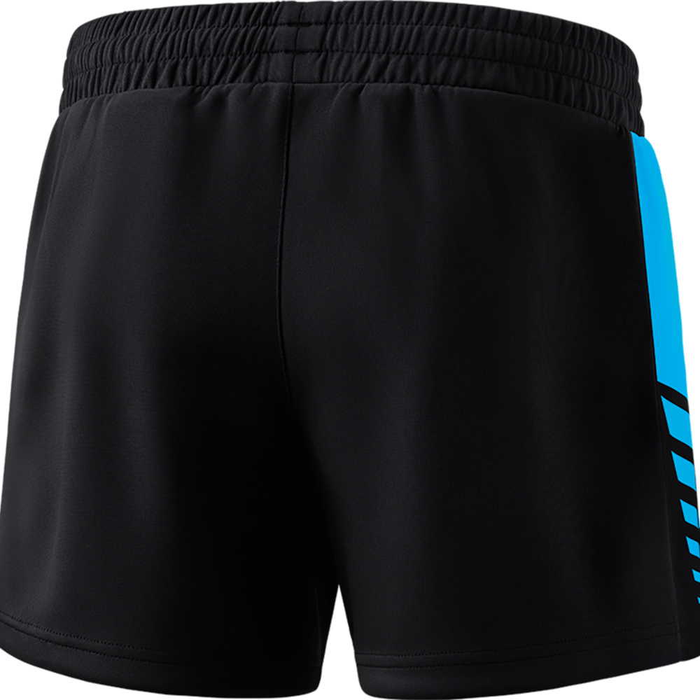 ERIMA SIX WINGS WORKER SHORTS, BLACK-CURACAO WOMEN. 