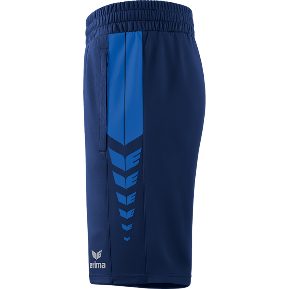 ERIMA SIX WINGS WORKER SHORTS, NEW NAVY-NEW ROYAL MEN. 