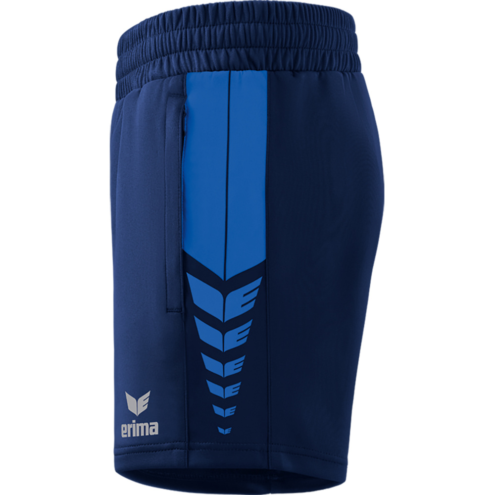 ERIMA SIX WINGS WORKER SHORTS, NEW NAVY-NEW ROYAL WOMEN. 