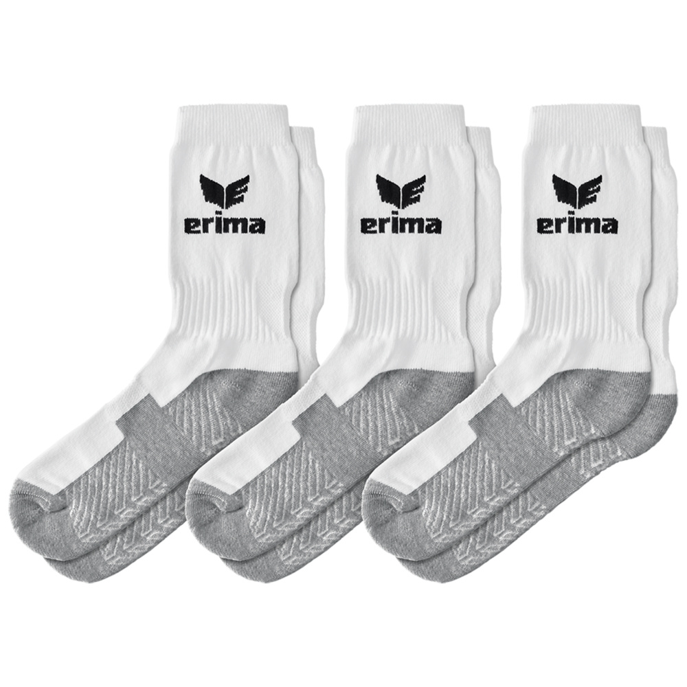 ERIMA SPORTS CALCETINES, BLANCO-NEGRO (3 PARES). 