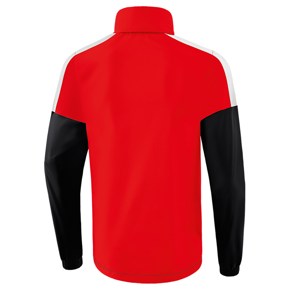 ERIMA SQUAD ALL-WEATHER JACKET ANORACK ROJO-NEGRO-BLANCO UNISEX. 