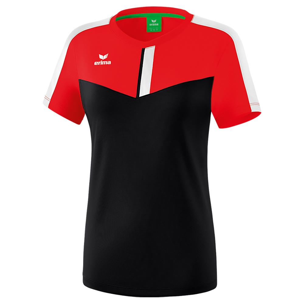 ERIMA SQUAD CAMISETA, ROJA-NEGRA-BLANCA MUJER. 