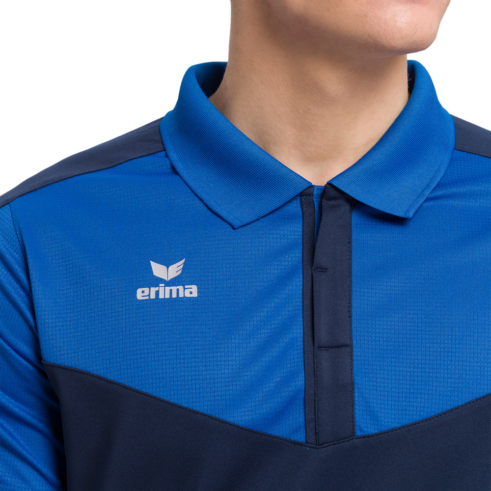 ERIMA SQUAD POLO, ROYAL-MARINO HOMBRE. 