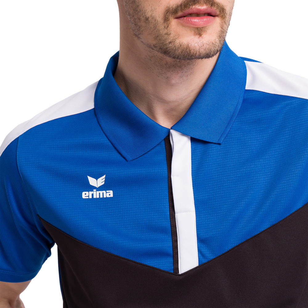 ERIMA SQUAD POLO, ROYAL-NEGRO-BLANCO HOMBRE. 