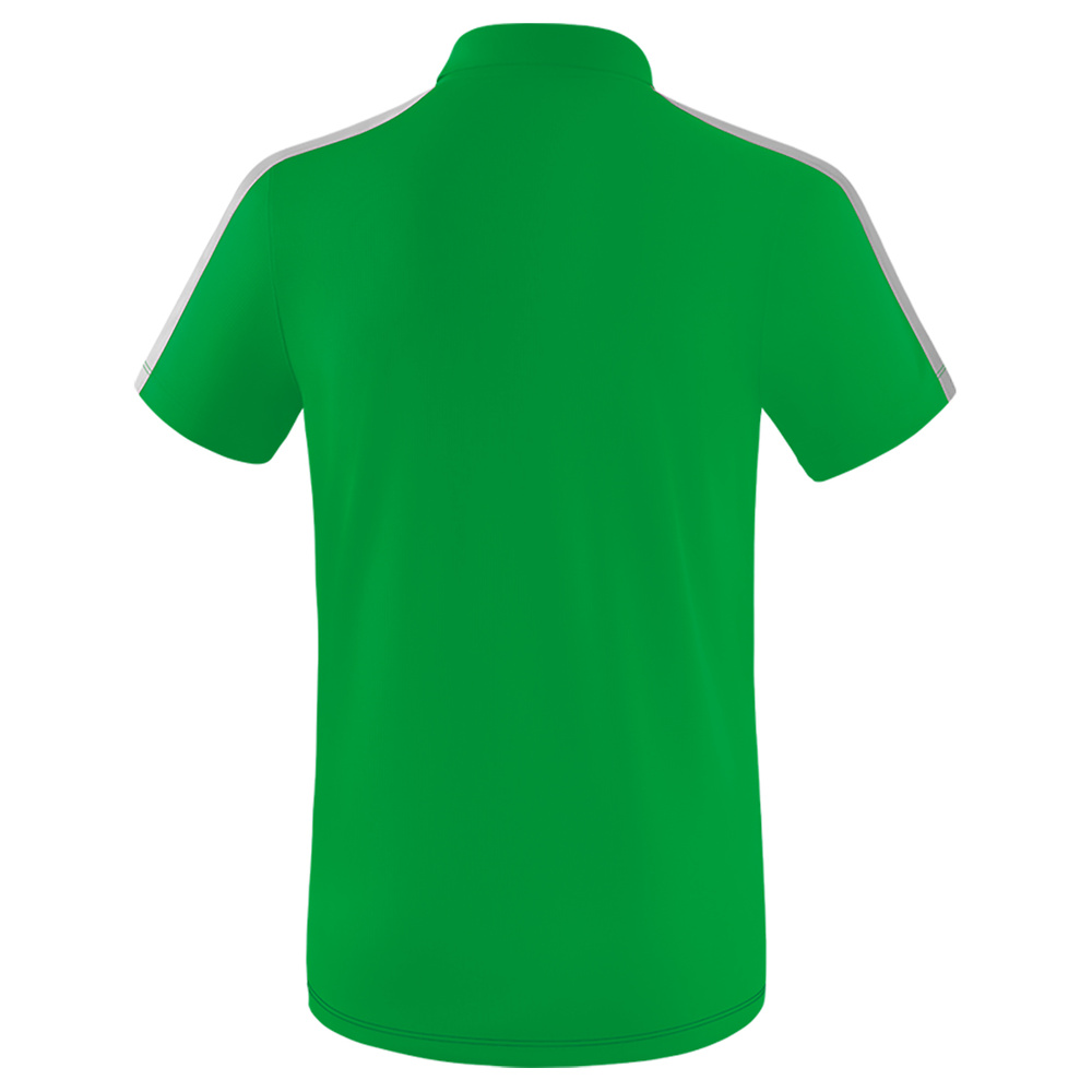 ERIMA SQUAD POLO, VERDE-ESMERALDA-PLATA HOMBRE. 