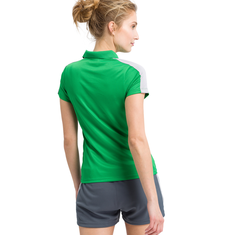 ERIMA SQUAD POLO-SHIRT, GREEN-EMERALD-PLATE WOMEN. 