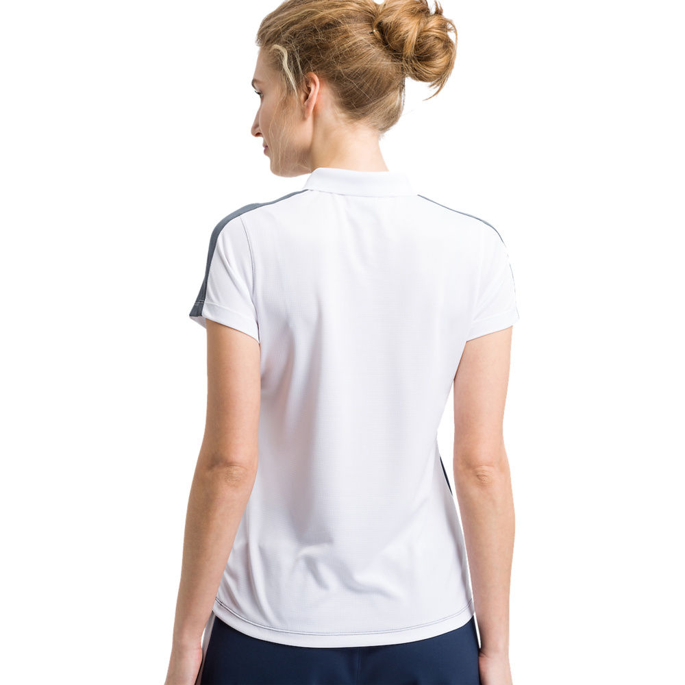 ERIMA SQUAD POLO-SHIRT, WHITE-NAVY-SLATE GREY WOMEN. 