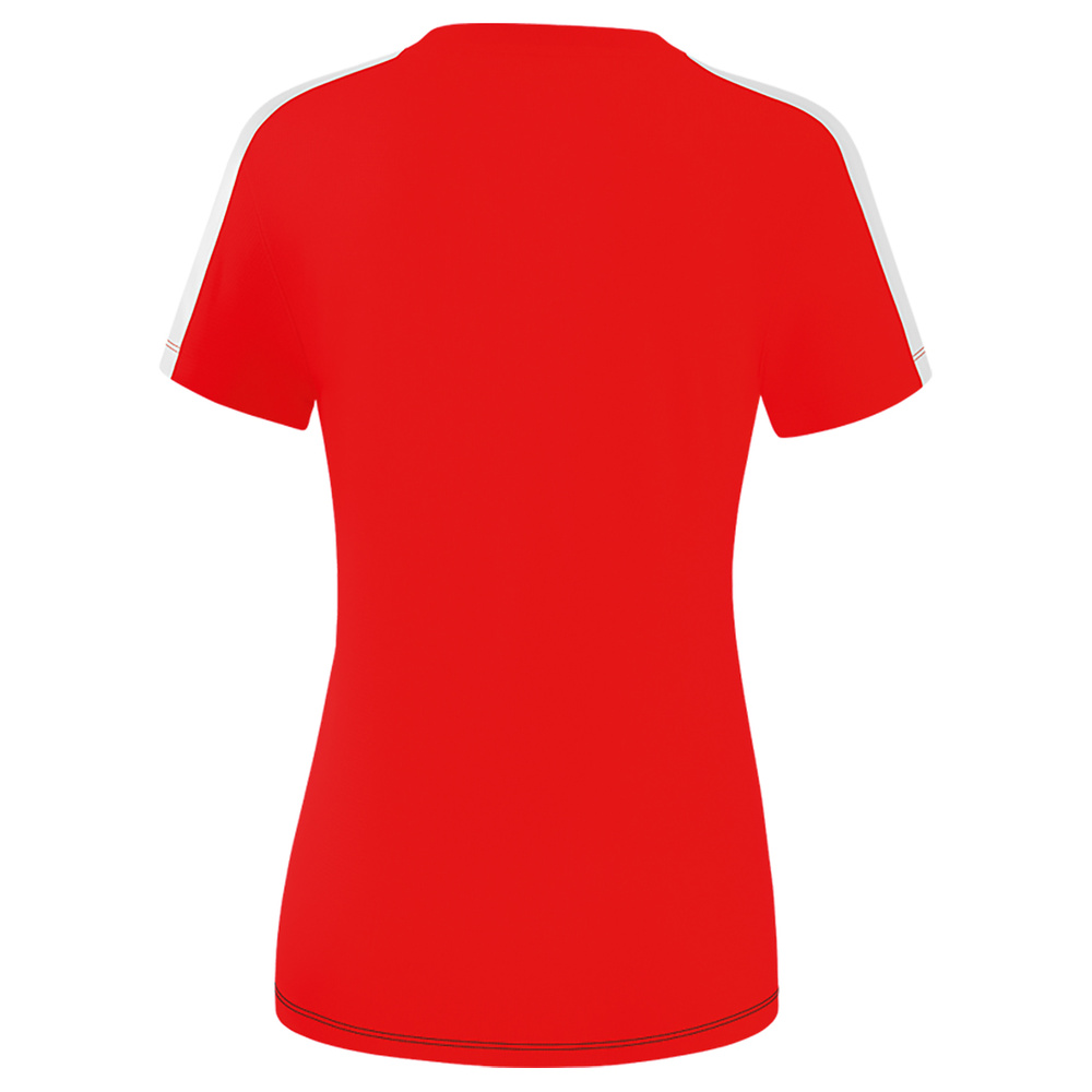 ERIMA SQUAD T-SHIRT, RED-BLACK-WHITE WOMEN. 