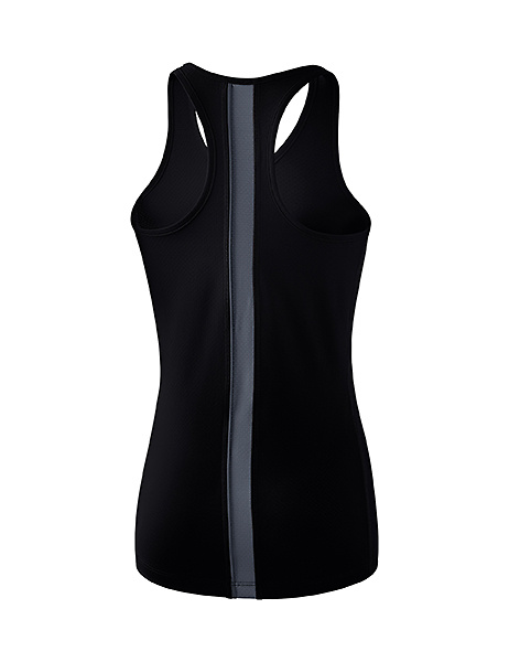 ERIMA SQUAD TANK TOP, BLACK-SLATE GREY WOMEN. 