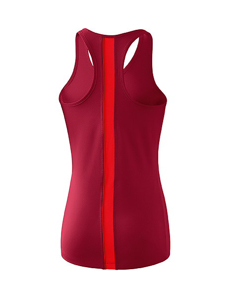 ERIMA SQUAD TANK TOP, BURDEAUX-RED WOMEN. 