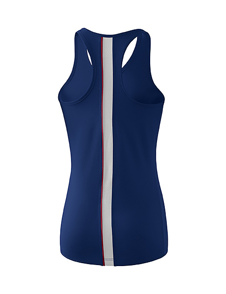 ERIMA SQUAD TANK TOP, NAVY-BORDEAUX-SILVER WOMEN. 