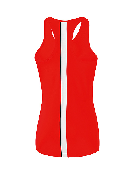 ERIMA SQUAD TANK TOP, RED-BLACK-WHITE WOMEN. 