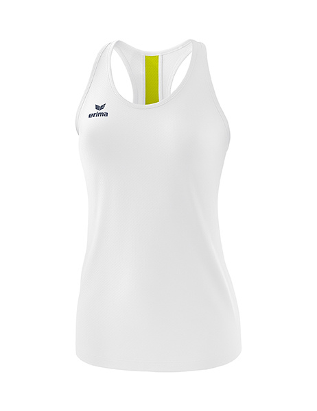 ERIMA SQUAD TANK TOP, WHITE-GREY SLATE-LIME WOMEN. 